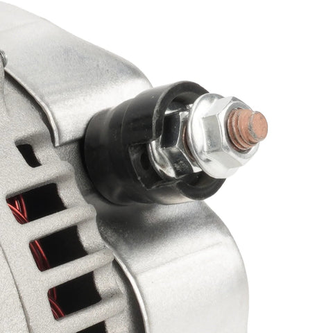 Close-up of connector on 100 Amp Automotive Alternator For Lexus LS400 GS400 SC400 SC430 1998 To 2005 Replacement 12V 100A CW Rotation 6 Groove Pulley OE Numbers 2706050230 2706050210 2706050240 13715