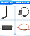 High Power 433MHz 500mW Radio Telemetry Module For Air And Ground Data Transmission In Drones Flight Controller Ready
