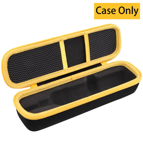 Hard Travel Case For DEWALT FlexDrive Cordless Screwdriver DWHT66719 With Pro Grade Tough Build Secure Fit Sturdy Handle Black Case And Yellow Zipper For Easy Grab And Go Storage