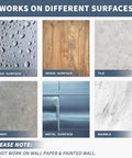 Heavy Duty Waterproof Adhesive Hooks For Bathroom Stainless Steel 304 Black Stick On Wall Hooks work on various surfaces like glass, wood, tile, cement, metal, marble.