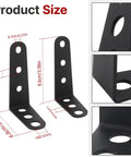 Upgraded Tailgate Extender Leveling Mount For Honda Pioneer 700 2014-2025 product dimensions with bolt holes.