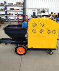 High Performance Portable Mortar Sprayer Machine For Automatic Wall Rendering And Stucco Plastering Works Cement Equipment For Construction Industry Applications Efficient And Versatile Building Tool Solution in workshop.