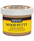Golden Oak Wood Putty Filler For Quick Scratch And Nail Hole Repair Non Hardening Stain Matched DIY Wood Touch Up 3.75 Oz Tub