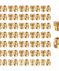 Holley Main Jet Assortment Kit 72 Brass Carburetor Jets Size 64 To 99 For Holley 2010 2300 4010 4011 4150 4160 4500 Carburetors