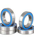 Ten Pack 6802-2RS Deep Groove Ball Bearings ABEC-5 Precision 15x24x5mm Pre Lubricated With Double Rubber Seals Ready To Roll
