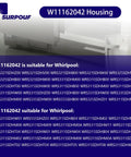 Refrigerator Filter Housing Replacement For Whirlpool Kenmore And Maytag This Compatible W10899414 Part Replaces W11162042 housing installed in refrigerator