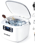 Powerful 45KHz Ultrasonic Jewelry Cleaner With 25oz Stainless Steel Tank, 35W Power, 5 Cleaning Modes And Timer in use