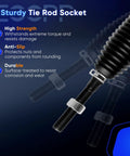 Hydraulic Power Steering Rack And Pinion Assembly Direct Fit For Dodge Durango 2011 To 2015 tie rod socket close-up image