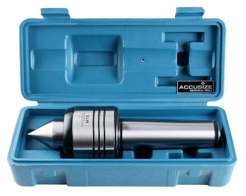 MT5 Morse Taper Live Center For Precision Turning Beefy Medium Duty 0.0002 Inch Accuracy 10.20 Inch Overall Length