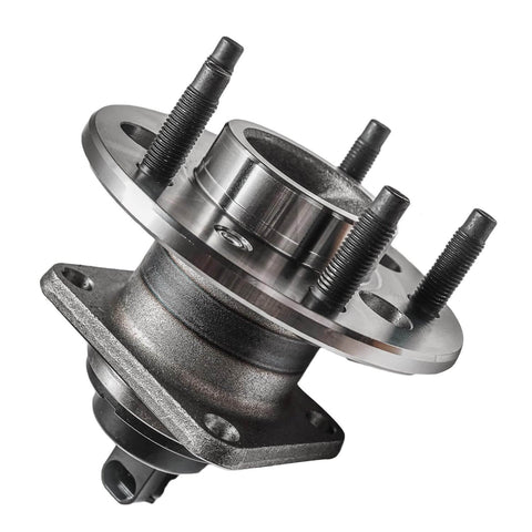 2pc Rear Hub Bearing Assemblies with ABS Sensor, 5-Bolt 5-Lug Fit Chevrolet Malibu Buick LeSabre Lucerne Cadillac DTS DeVille
