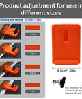 Laminate Wood Flooring Installation Kit spacer adjustable from 1/4 to 1 inch with measurement details shown.