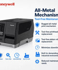 Heavy Duty Industrial Thermal Transfer Label Printer Built As A Workhorse To Rip Through Warehouse Shipping Grinds With Sweet Precision And Lightning Fast Print Delivery, all-metal mechanism