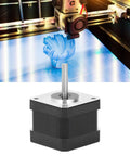 Low Noise Two Phase Stepper Motor For 3D Printers With Beefy Torque Carbon Steel Build Cable Included Durable Silent Stepping