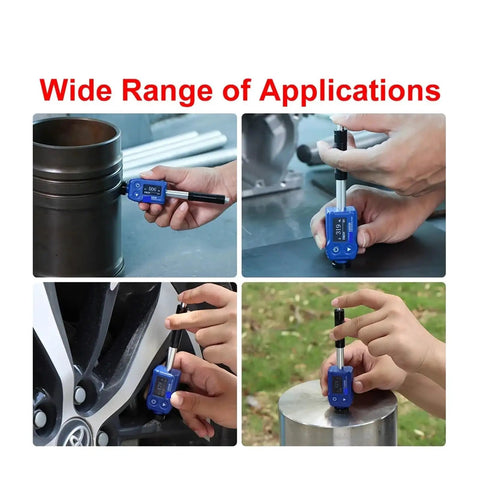 Heavy Duty Digital Leeb Hardness Tester Pen Style Portable Metal Hardness Meter For Carbon Steel measuring hardness on metal surfaces.