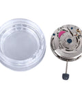 Automatic Mechanical Watch Movement 8205 Six Hand High Accuracy Wrist Movement Replacement with case for DIY repairs