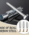 Tree Shaped Steel Hollow Wall Anchors With Screws For Concrete And Drywall, Heavy Duty Hinge Repair Kit, M6 and M8 set