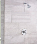 Gibson Chrome Valve Trim Handle Only for Posi-Temp Pressure-Balancing Showers, Modern Industrial Look With Tubular Style, Model T2901