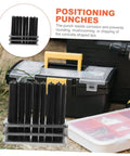 Beefy Pro Grade Transfer Punch Set for Machinists, Heavy Duty Punch Base Kit in workshop setting
