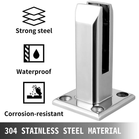 304 stainless steel spigot for glass railings with corrosion-resistant and waterproof features