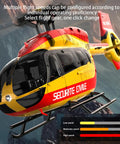 Beginner Friendly RC Helicopter With Optical Flow Positioning, Altitude Hold, 6CH, No Ailerons, Ready To Fly, 335mm Yellow Heli