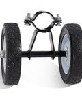 Hammock Stand Wheel Kit With Rubber And Iron Wheels For Easy Outdoor Mobility Weather Resistant Universal Wheel Set side view