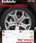 Image showing vehicle compatibility check for 12x1.5 Lug Nuts Black 24 Pcs Closed End Bulge Acorn Style For Toyota 4Runner Tacoma Tundra.