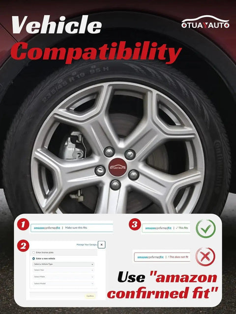 Image showing vehicle compatibility check for 12x1.5 Lug Nuts Black 24 Pcs Closed End Bulge Acorn Style For Toyota 4Runner Tacoma Tundra.