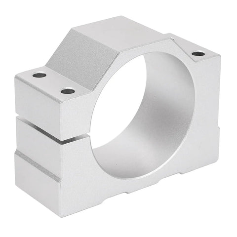 65mm Aluminum Spindle Clamp Motor Mount For CNC Router Durable Aluminum Alloy Motor Holder With Easy Install Includes 4 Screws