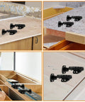 Full Overlay Concealed Cabinet Door Hinges With Soft Close Damping Stainless Steel Self Closing Hinges For Kitchen Cabinets
