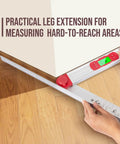Top Shelf 16 Inch Digital Angle Finder Gauge With Spot On Readings Protractor Plus 0 To 220 Degree Arc Built Tough For Carpentry Woodworking Diy Builds And Home Fix Up Jobs, measuring hard-to-reach angles.