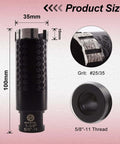 Diamond core drill bit by FOCSTOL, 1-3/8 in hole saw, 5/8-11 thread for dry or wet drilling granite marble quartz