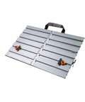 AeroTrac Foldable Laptop Tray For Tripod Mounting On The Go Video And Photography Workstation with modular rail system.