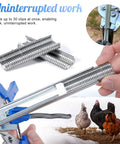 Type M Hog Ring Pliers Kit With 4200 Hog Rings For Wire Cage Building And Fence Net Panels Rust Resistant Manganese Steel Pliers