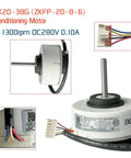 Heavy-Duty Brushless DC Fan Motor For Central AC Inverter Systems, 20W, 1300 RPM, 280V DC, CCW Rotation, Plug-And-Play OEM Replacement