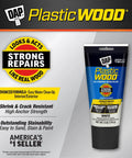 DIY Friendly All Purpose Latex Wood Filler White 6 Oz tube for cracks, holes, and gouges with shrink and crack resistant features