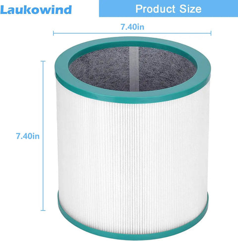 Replacement Filter For Pure Cool Link Tower Purifiers TP01 TP02 TP03 BP01 AM11 2 Pack Fits All Dyson Models 7.40in height