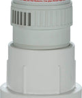 Redi-Vent Air Admittance Valve With PVC Adapter, White, Fits 1-1/2 To 2 Inch Pipes, Great For A Single Fixture Or Bank Of Drains Up To 20 DFUs