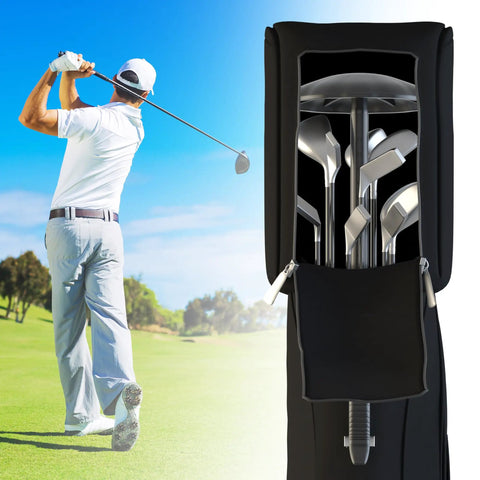 Heavy Duty Alloy Steel Golf Travel Bag Support Pole With ABS Cover For Golf Club Protection, Adjustable 27 to 56 Inches