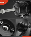 Heavy Duty Vacuum Brake Booster For Lexus IS300 2002-2005 3.0L V6 Dual Diaphragm close-up of mounting hardware and connectors.