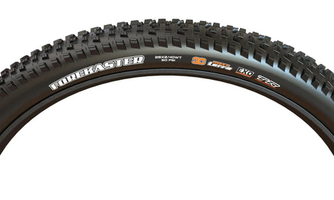 Forekaster 29x2.40WT Tubeless-Ready MTB Tire With 3C MaxxTerra EXO+ Protection side view tread detail