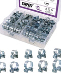 Zinc Plated Mini Hose Clamp Set 120 Pcs Assorted 10 Sizes For Automotive Agriculture Plant Construction And More Durable Steel