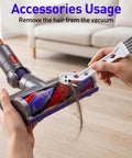 Six Pack Vacuum Filter Replacement Kit For V7 And V8 Cordless Vacuum Cleaners With Three Post Filters And Three Pre Filters tool cleaning brush