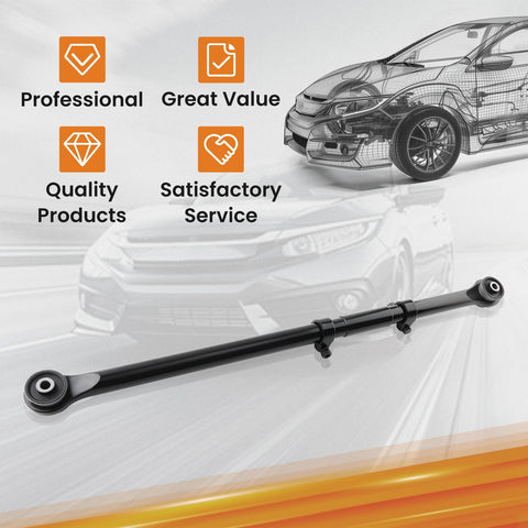 Rear Track Bar For Ram 2500 2014 2023 4x4 Adjustable 0 To 5 Inch Lift Solid Forged Steel Panhard Rod Axle Centering And Vibration Dampening Beefy Heavy Duty Off Road Upgrade, black adjustable track bar