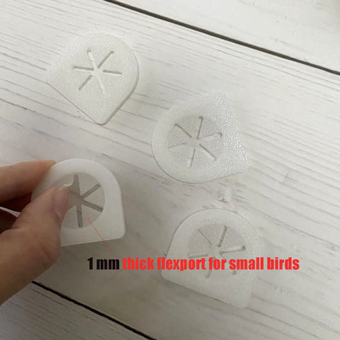 4Pcs FlexPort Replacement Parts For Perky-Pet 334-1SR Squirrel Be Gone Max Large Wild Bird Feeder With Two Thick Options Including One Mm Versatile Clips For Easy Installation And Secure Fit