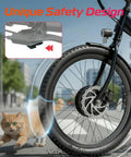 Folding Electric Tricycle For Adults With 3 Wheels 600W Peak Power 24 Inch Wheel 499Wh Battery Removable Battery LCD Display Rear Differential Basket Senior Friendly Easy Cruising Daily Neighborhood Rides front wheel with safety brake detail