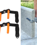 Built Like A Tank Plywood Carrier Tool For Drywall And Glass 115Kg Steel Panel Lifter with grippy handles shown lifting a sheet.