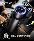 Nacs To Ccs1 Dc Fast Charging Adapter With Heavy Duty Safety Lock For Electric Vehicles, compact design, ideal for road trips.