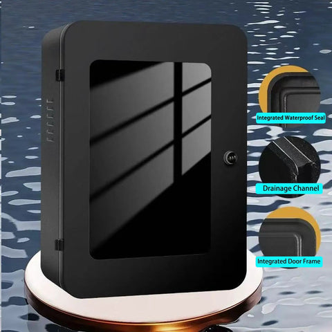 Tough Outdoor EV Charger Enclosure Box For Tesla Wall Connector Indoor Outdoor Cover With IP65 Waterproof Seal Heavy Duty Steel