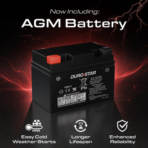 AGM battery for 14,000 Watt Dual Fuel Portable Inverter Generator With Remote Electric Start Gas Or Propane
