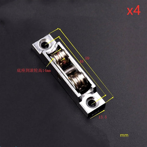 Smooth Operator Sliding Door Rollers And Window Pulleys With Rock Solid Double Wheels For Glass Aluminum Doors Heavy Duty Hardware And No Fuss Install, metal dual wheel slider.